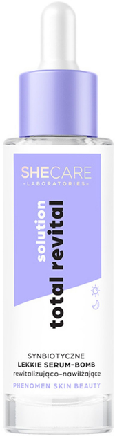 Serum do twarzy Shecare Laboratories Synbiotyczny lekkie rewitalizująco-nawilzające 30 ml (5903031258127) - obraz 2