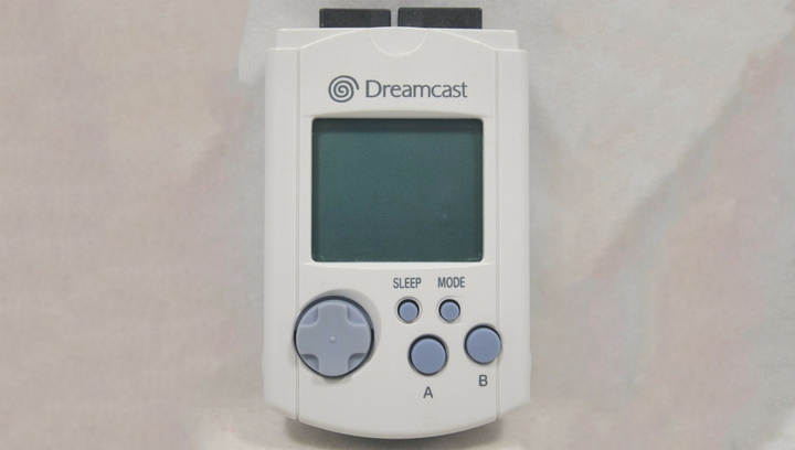 Карта Памяти Sega Dreamcast HKT-7000 Visual Memory VMU White Б/У