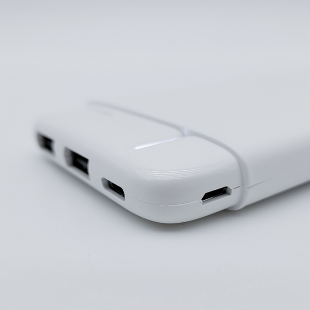 Портативна батарея Forever Power bank TB-100M 10000mAh White - Фото 3 Портативна батарея Forever Power bank TB-100M 10000mAh White - зображення 3