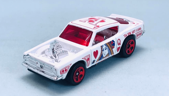 Машинка Базовая Hot Wheels King Kuda HW Art Cars 1:64 HTB77 White