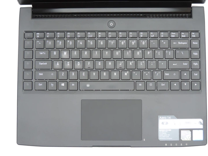 Ноутбук Gigabyte Aero 14 / i7-7700HQ / RAM 16 ГБ / SSD 512 ГБ / NVIDIA GeForce RTX 1060 6ГБ Б/У - изображение 2