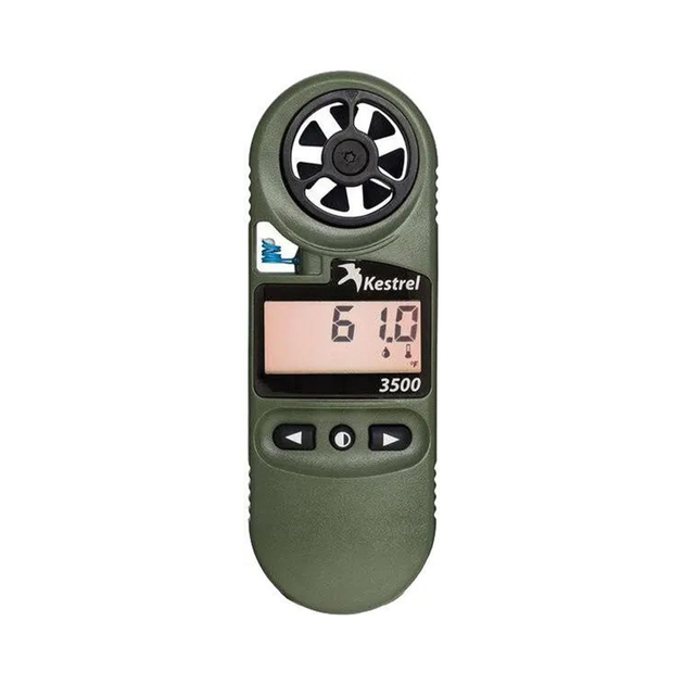 Портативна метеостанція Kestrel 3500NV Weather Meter, Night Vision Green - зображення 1