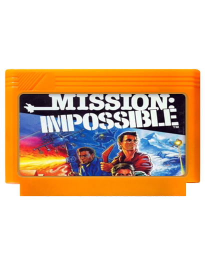 Игра RMC Famicom Dendy Mission: Impossible 90х Английская Версия Без Корпуса Б/У - Фото 1 Игра RMC Famicom Dendy Mission: Impossible 90х Английская Версия Без Корпуса Б/У - изображение 1
