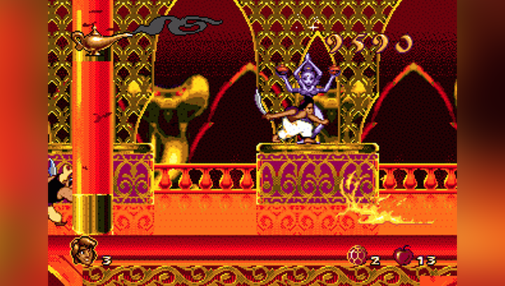 Игра Sega Mega Drive Disney's Aladdin USA Английская Версия Без Мануала Б/У - изображение 5
