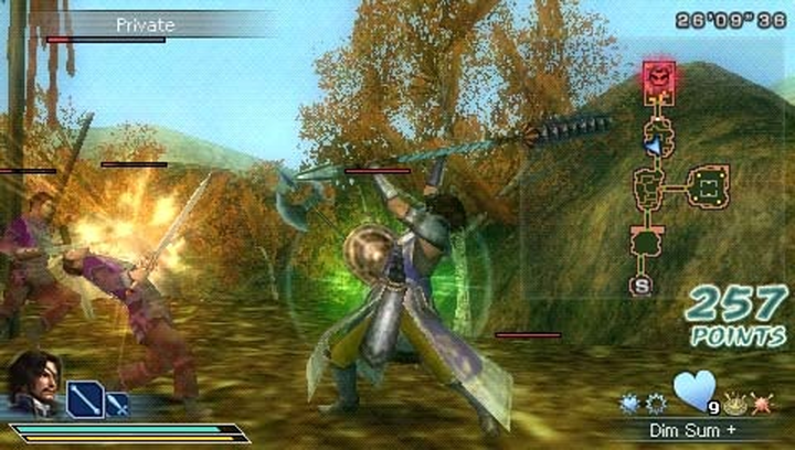 Гра Sony PlayStation Portable Dynasty Warriors: Strikeforce Англійська Версія Б/У - зображення 4