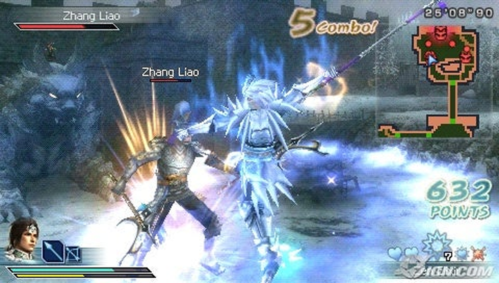 Гра Sony PlayStation Portable Dynasty Warriors: Strikeforce Англійська Версія Б/У - зображення 6