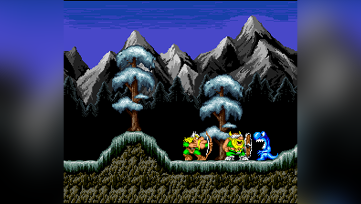 Игра Nintendo SNES The Lost Vikings Europe Английская Версия Только Картридж Б/У - изображение 2