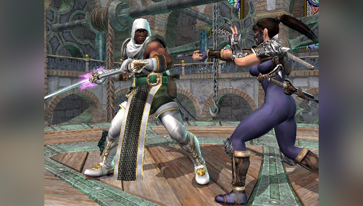 Игра Sony PlayStation 2 SoulCalibur III Europe Английская Версия Б/У - изображение 2