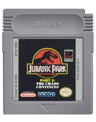 Игра Nintendo Game Boy Jurassic Park Английская Версия Только Картридж Б/У - Фото 1 Игра Nintendo Game Boy Jurassic Park Английская Версия Только Картридж Б/У - изображение 1