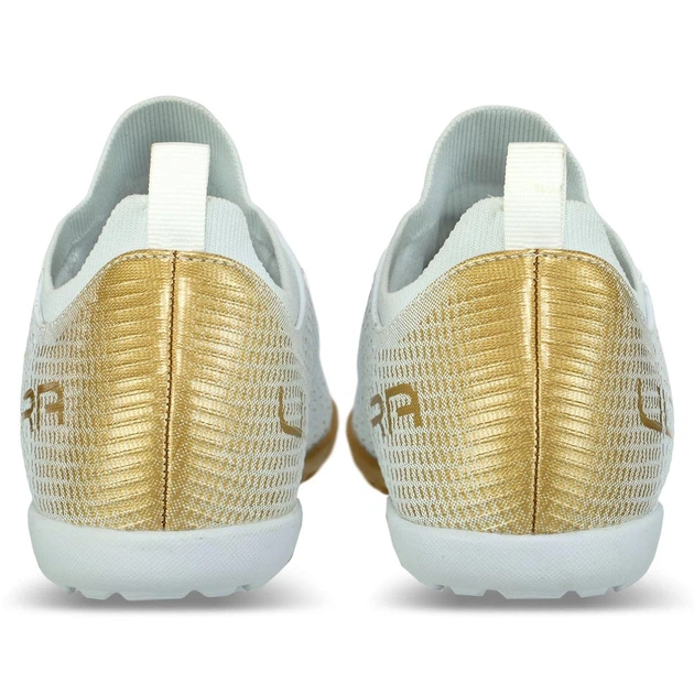 Сороконіжки футбольні з носком SP-Sport Ultra Game 0402-14 розмір 44 White-Gold - Фото 6 Сороконіжки футбольні з носком SP-Sport Ultra Game 0402-14 розмір 44 White-Gold - зображення 6