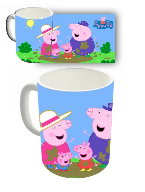 Чашка белая Свинка пеппа Peppa Pig (z0594) - Фото 1 Чашка белая Свинка пеппа Peppa Pig (z0594) - изображение 1