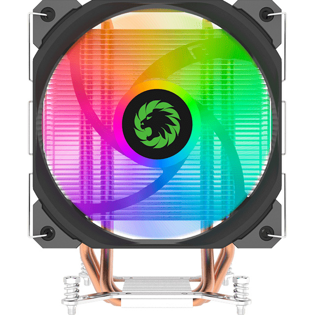 Процессорный кулер GameMax Ice Blade Frgb 120 мм FRGB-подсветка Intel/AMD Черный - изображение 2