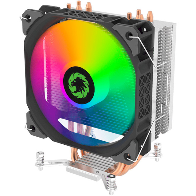Процессорный кулер GameMax Ice Blade Frgb 120 мм FRGB-подсветка Intel/AMD Черный - изображение 5
