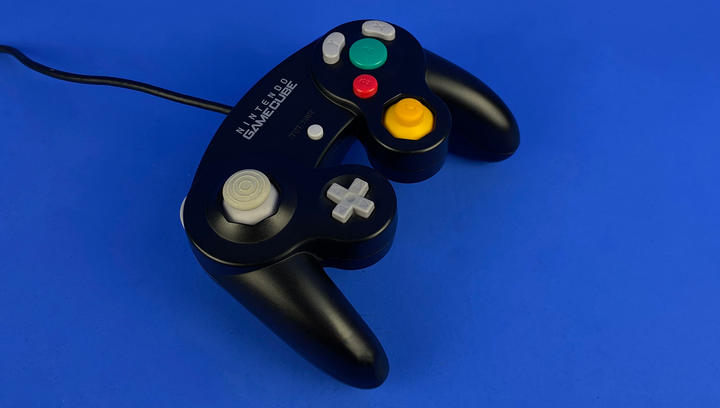 Геймпад Дротовий Nintendo GameCube DOL-003 Black 2m Б/У - зображення 2