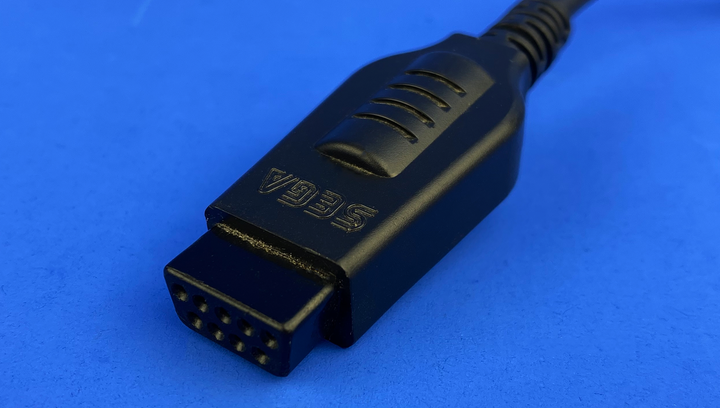 Геймпад Дротовий Sega Mega Drive MK-1653 Black 2m Б/У - зображення 6