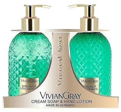 Набор - Vivian Gray Bergamot & Lemongras (h/soap/300ml + h/lot/300ml) Набор (1184534-0-2) - Фото 1 Набор - Vivian Gray Bergamot & Lemongras (h/soap/300ml + h/lot/300ml) Набор (1184534-0-2) - изображение 1