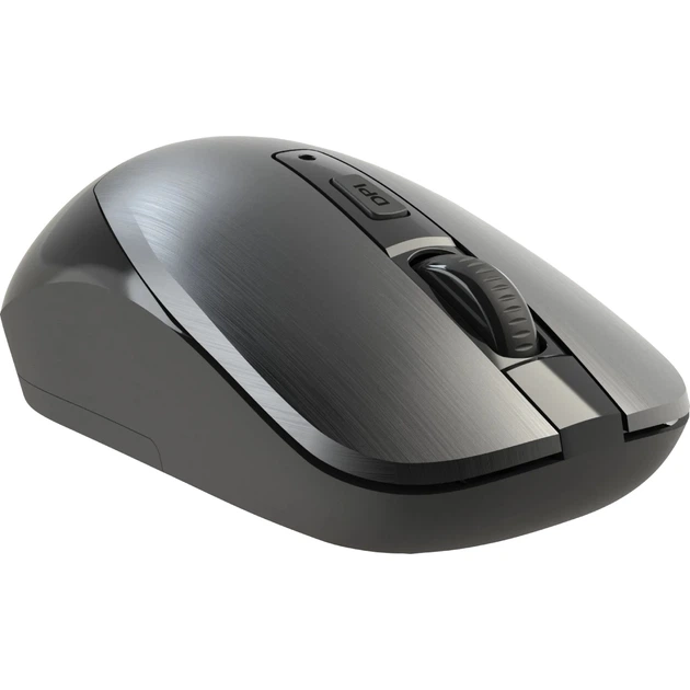 Беспроводная безшумная мышка Defender Wave MM-995 4 кн 1600 dpi Grey (52993) - изображение 2