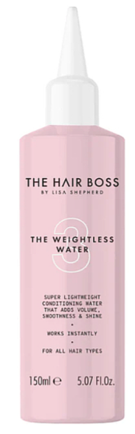 Рідкий кондиціонер для волосся The Hair Boss The Weightless Water 150 мл (5060427359544) - зображення 1
