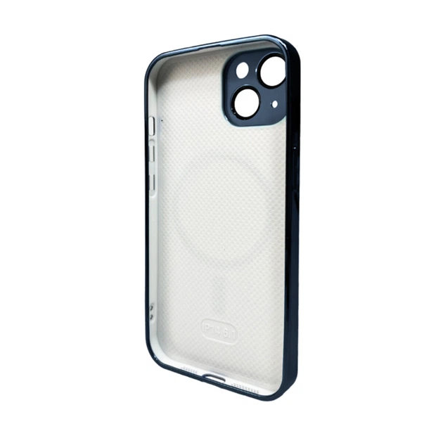 Чохол для смартфона AG Glass Sapphire Frame MagSafe Logo for Apple iPhone 15 Gun Grey (AGSappiFRP15Grey) - Фото 2 Чохол для смартфона AG Glass Sapphire Frame MagSafe Logo for Apple iPhone 15 Gun Grey (AGSappiFRP15Grey) - изображение 2