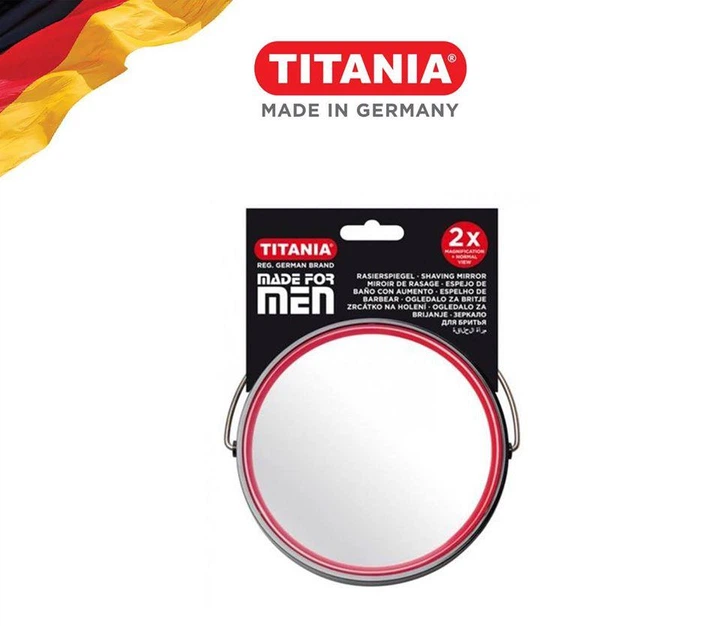 Зеркало для бритья двустороннее TITANIA 1500/MEN - изображение 7
