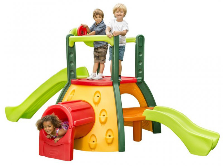 Дитячий ігровий майданчик Little Tikes Double Decker Super Slide Climber Evergreen (0050743799648) - зображення 1