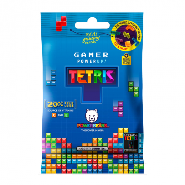 てりてり Желейні цукерки Тетріс Tetris, 50 г – купити в Україні ◃ ROZETKA