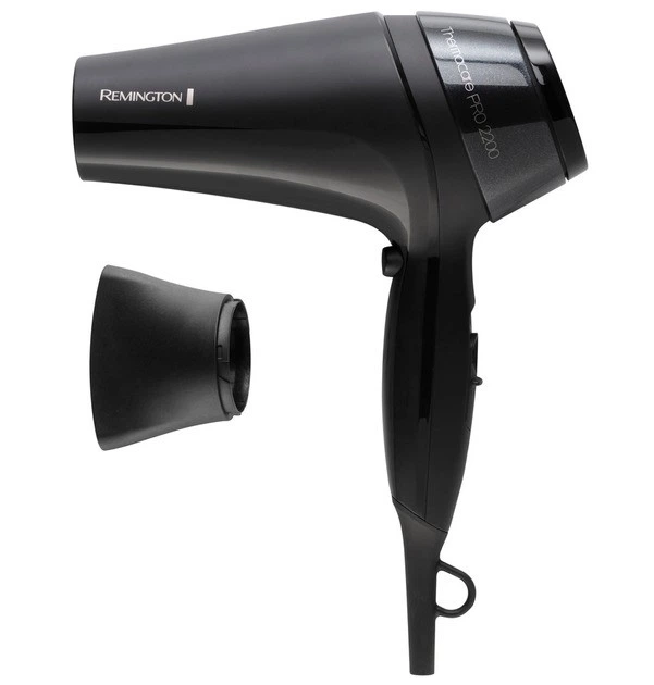 Фен для волосся Remington Thermacare Pro 2200 захист від перегріву 2000Вт Чорний (D5710) - зображення 3