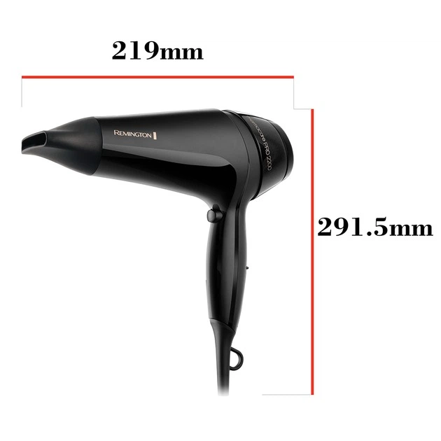 Фен для волосся Remington Thermacare Pro 2200 захист від перегріву 2000Вт Чорний (D5710) - зображення 5