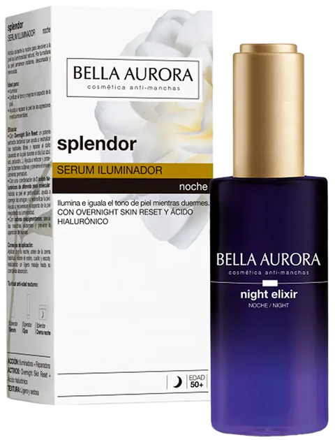 Serum do twarzy Bella Aurora Splendor Iluminador na noc 30 ml (8413400011187) - obraz 1