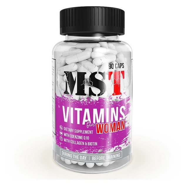Вітаміни для жінок MST Vitamins for Woman 90 капс - зображення 3