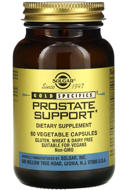 Здоровье простаты Солгар Solgar Prostate Support 60 растительных капсул - изображение 6