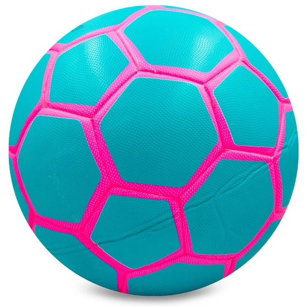 Мяч футбольный Profi Classic Pro Liga 0081 №5 Blue-White-Pink - изображение 2