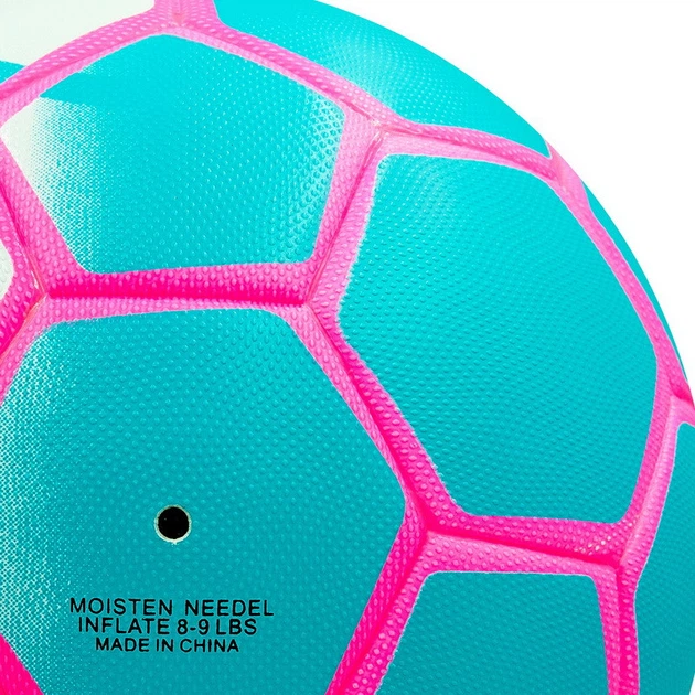 Мяч футбольный Profi Classic Pro Liga 0081 №5 Blue-White-Pink - изображение 3