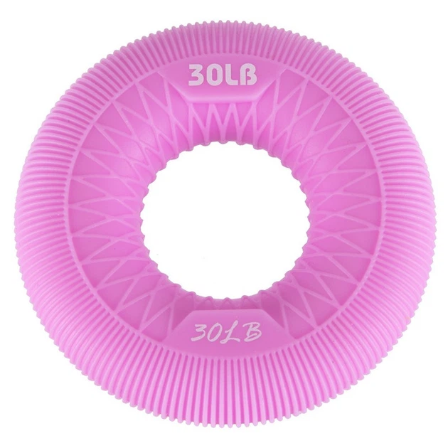 Эспандер кистевой силиконовый кольцо Zelart Jello My Fit 2526 нагрузка 30LB Lilac - изображение 2