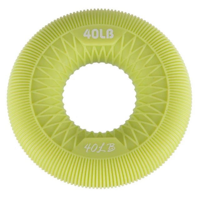 Эспандер кистевой силиконовый кольцо Zelart Jello My Fit 2526 нагрузка 40LB Yellow - изображение 2