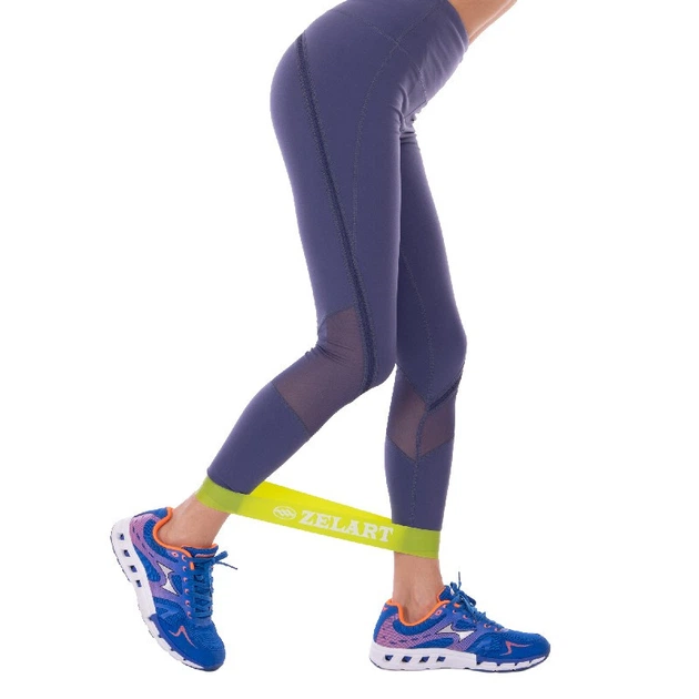 Стрічка опору Zelart RESISTANCE LOOP Sport My Fit 6220-2 жорсткість XS Green-White - Фото 4 Стрічка опору Zelart RESISTANCE LOOP Sport My Fit 6220-2 жорсткість XS Green-White - зображення 4