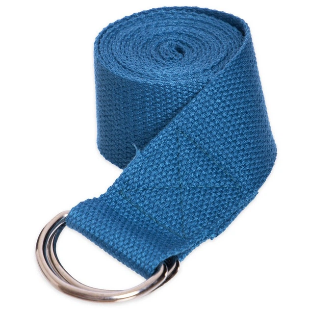 Ремінь для йоги пояс для занять йогою та пілатес Zelart My Fit Yoga Belt 4943 Blue 183 см - Фото 2 Ремінь для йоги пояс для занять йогою та пілатес Zelart My Fit Yoga Belt 4943 Blue 183 см - зображення 2