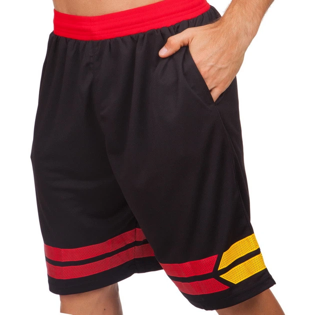 Форма баскетбольна чоловіча Lingo Champ 8019 2XL зріст 170-175 см Black-Yellow-Red - Фото 5 Форма баскетбольна чоловіча Lingo Champ 8019 2XL зріст 170-175 см Black-Yellow-Red - зображення 5