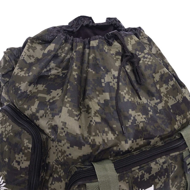 Рюкзак туристический Daiwa Sprinter 6919 35 литров Camouflage-Green - изображение 8