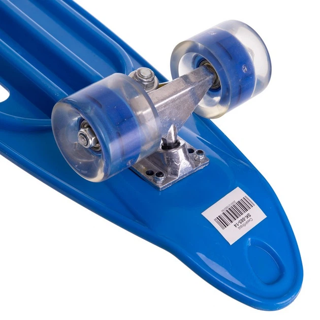 Пенні Борд Penny Cruiser круізер з ручкою Profi Sport 885-14 синій з світяться колесами - Фото 4 Пенні Борд Penny Cruiser круізер з ручкою Profi Sport 885-14 синій з світяться колесами - зображення 4