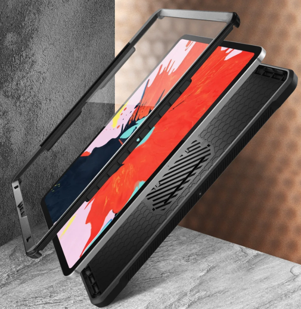 Противоударный чехол-книжка с защитой экрана SUPCASE UB Pro Full Body Case for iPad Pro 11 (2018 | 2020 | 2021 | 2022) - Black - Фото 4 Противоударный чехол-книжка с защитой экрана SUPCASE UB Pro Full Body Case for iPad Pro 11 (2018 | 2020 | 2021 | 2022) - Black - изображение 4