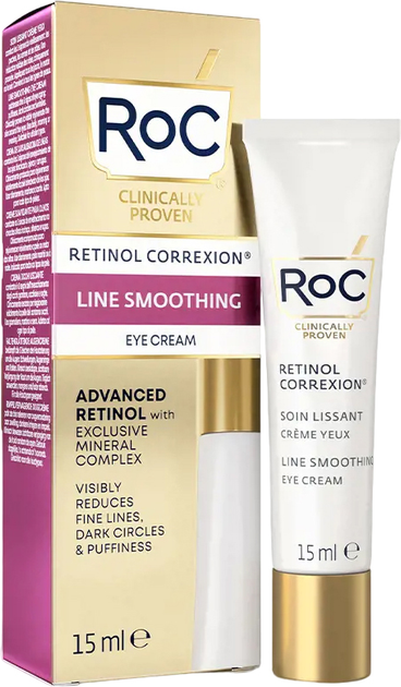 Крем для шкіри навколо очей RoC Retinol Correxion Line Smoothing 15 мл (1210000800053) - зображення 1