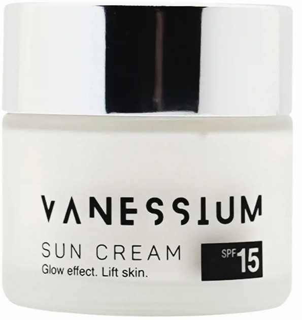 Krem przeciwsłoneczny do twarzy Vanessium Sun Illuminating Glow Effect Lift Skin SPF15 50 ml (8437024160144) - obraz 1