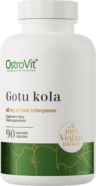 Suplement diety OstroVit Gotu Kola 90 kapsułek (5903246229110) - obraz 1