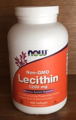 Соевый лецитин Now Foods Lecithin 1200 mg Non GMO 400 капс - изображение 5
