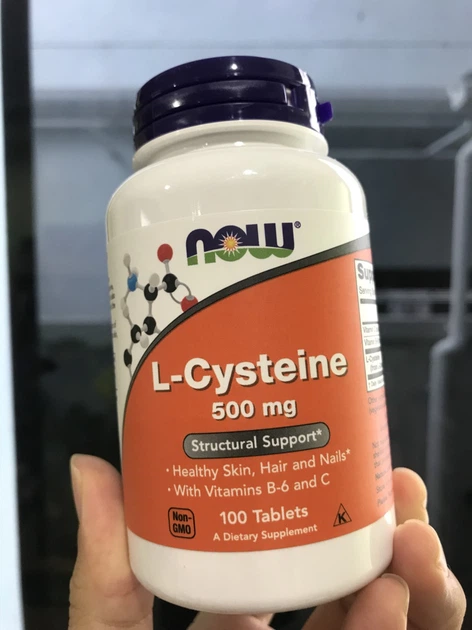 L-цистеин NOW L-Cysteine 500 mg 100 таб - изображение 4