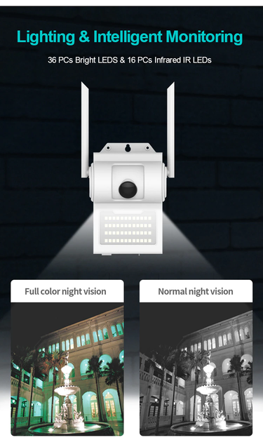 Уличная IP камера видеонаблюдения UKC V2 1920*1080 Wi-Fi , сигнализация, удаленное управление, влагозащита IP66 - Фото 2 Уличная IP камера видеонаблюдения UKC V2 1920*1080 Wi-Fi , сигнализация, удаленное управление, влагозащита IP66 - изображение 2