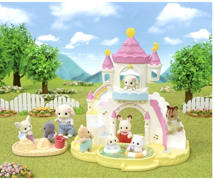 Ігровий набір Epoch Sylvanian Families Nursery Sandbox and Pool (5054131057469) - зображення 3