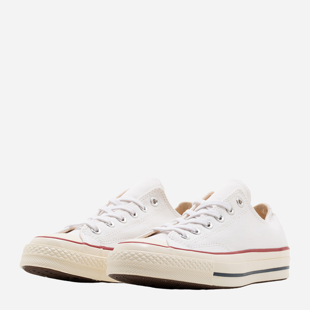 Trampki damskie do kostki Converse Chuck 70 OX 162065C 37.5 Białe (888755678633) - obraz 2