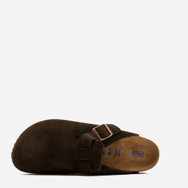Chodaki damskie na platformie Birkenstock Boston 660463 42 Brązowe (4040714382647) - obraz 3